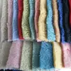 Al por mayor Panax Notoginseng Lana Partículas Grandes Imitación Oveja Esquilada 30% Lana Haz Enrollado Lana de Cordero con Lana Tejido de Lana Artificial
