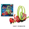 Cross-Border Amazon Track Pull-Back Alloy Car Toy Gift for Boys and Girls, Children's Metal Racing Car