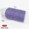 Hilo de Algodón Retorcido a Mano Estilo Xizang de 1 mm para Manualidades, Hilo para Pulseras, Cuerda para Tejer, Cuerda de Algodón Hecha a Mano para Bricolaje, Hilo para Pulseras, Cuerda Trenzada Enrollada