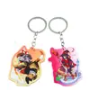 Chaveiros de Acrílico Personalizados para Promoção Corporativa, Pequenos Chaveiros Personalizados, Chaveiros de Resina de Desenho Animado e Anime, Feitos Sob Medida