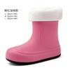Sapatos impermeáveis botas de chuva femininas botas de chuva por atacado Estudante sapatos de borracha antiderrapantes botas de água para adultos sapatos de trabalho de moda curta comércio exterior