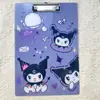 Carpeta de estudiante con dibujos animados Pappa, resistente al agua, con clip para tablero, papel de prueba A4 para estudiantes, bloc de escritura, Kulo, con dibujos animados, con clip para tablero