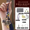 Kit de Materiales DIY para Adornos Colgantes de Brocado de la Dinastía Song, Decoraciones Colgantes Creativas de Estilo Chino con Temática de "Riqueza Instantánea", Materiales DIY Semimanuales Personalizados