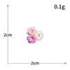 Série Flor Margarida Boutique Bordado Computadorizado Roupas Bordadas Adesivos de Tecido Bordado DIY Patch de Roupa Distintivo de Bolsa Menino