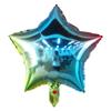 Balão de folha de alumínio estrela de cinco pontas amorosa gradiente de 18 polegadas tema festa com balão aniversário decoração de feriado