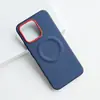 Adecuado para funda de teléfono Redmi Note17Pro, funda protectora de cuero de alta gama y moderna para Note 17 con patrón tecnológico y atracción magnética