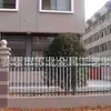 Barandilla de Tubo de Acero con Spray Electrostático, Valla Metálica Desmontable, Barandilla de Construcción Anti-Hierro Pintada con Spray Ensamblada