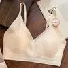 Base de Maquillaje Líquida Sin Costuras Ropa Interior para Mujer Taza Moldeada Delgada Taza de Pata de Gato Estilo Chaleco Sin Varillas Reafirmante Espalda Hermosa Todas las Estaciones Universal