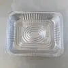Caixa de Papel Estanhado Retangular Descartável Caixa de Almoço Caixa de Embalagem para Levar Grande Capacidade Caixa de Folha de Alumínio Peixe Grelhado Lagosta Frutos do Mar
