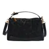 Bolsa pequena versátil retrô de comércio exterior para mulheres, nova coleção outono/inverno 2026, bolsa de alta qualidade com estampa de leopardo, bolsa de ombro e bolsa transversal da moda