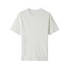 Camiseta de Verano para Hombre 2026 Yili Te Transpirable de Seda de Hielo Tejida Cuello Redondo Casual Versátil de Manga Corta