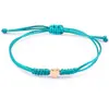 Suministro Exclusivo Transfronterizo de Pulseras Populares de Amistad, Pulseras para Mejores Amigas, Nuevos Estilos Europeos y Americanos, Regalos para el Día de la Madre, Pulseras Tejidas con Forma de Corazón
