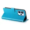 Funda para teléfono plegable con diseño de mariposa adecuada para Opporeno15F Funda para teléfono anticaída Oppoa58 con ranuras múltiples para tarjetas y soporte