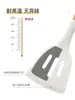 Utensílios de cozinha de silicone de faia cozinha antiaderente espátula de cozinha cabo de madeira anti-queimadura espátula de silicone colher de sopa conjunto de presente
