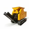 Britador de esteira móvel com capacidade de 10T/h, britador secundário para mineração de minas de carvão, atacado de britadores de granito