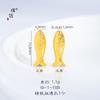 Pu Zuo Jiu não desbota ouro acessórios diy cinco versos cornucópia pequeno peixe amarelo miçanga pulseira colar acessórios