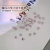K9 Diamante de Corazón Joyería para Uñas Arte de Uñas de Alta Calidad Brillante Forma Especial de Fondo Plano Invertido Diamante Plata Blanco Luz Azul Lago Corazón de Melocotón Diamante para Uñas Joyería