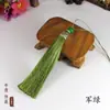 Franjas para Chapéu Vazado DIY Artesanal Franjas para Roupas Tecidas Franjas de Nó Chinês Café Vermelho Vermelho Jujuba