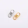Hebilla Giratoria de Aleación de Zinc Forma de Ocho Hebilla Dorada Grande Forma de Ocho Hebilla Giratoria Universal para Perro Anillo de Llavero Conector Accesorios DIY