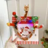 Diadema de Cuernos con Bola de Pelo Roja Navideña Palo Retorcido Otoño e Invierno Diadema de Cuernos de Árbol de Navidad Accesorios Versátiles para el Cabello para Fotos