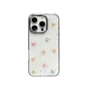 Pulseira de borboleta colorida capa de celular para iPhone16ProMax apple 15/14/13 estilo menina 11/12