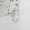 Anillo de Flor Hueca de Metal Exagerado Sobredimensionado Simple de Temperamento Retro Europeo y Americano para Mujer Pulsera Transfronteriza Amazon Temu