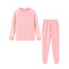 Novo terno de roupa interior térmica infantil Roupas de outono para meninos Calças de outono Camisa de assentamento de inverno Pijamas para meninas Roupas para casa