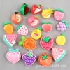Capa de Celular Acessórios de Resina Atacado Frutas Melancia Cola Cremosa Abacaxi Morango Acessórios Charms para Sapatos DIY Decorações