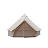 Tienda de campaña de hotel al por mayor de fábrica, estilo granja al aire libre, acolchada, cálida, impermeable, de lona, piramidal, tienda de alojamiento creativa