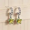 Pendientes de botón de nuevo estilo, coloridos y con forma de estrella, de diseño único, versátiles, de lujo ligero, con encanto vintage y atractivo de alta gama