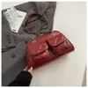 Bolso de Hombro de Moda Chanel Transfronterizo para Mujer 2025 Nuevo Bolso de Axila Romboidal de Gama Alta Bolso Boston Versátil