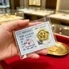 Pegatina para Teléfono Móvil de Oro Puro 999 Princesa Hazte Rica Foil de Oro Hazte Rico Rápido Pegatina para Refrigerador Año de la Oveja Ten Dinero para Gastar Tarjeta de Oro Regalo