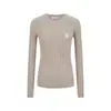 Blusa de tricô de cor sólida com mangas compridas para mulheres, camisa base canelada slim fit de outono com elasticidade, suéter de camada interna com design jacquard cruzado