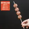 Modelo Barbacoa Alitas de Pollo Olla Caliente Brochetas de Barbacoa Comida Falsa Decoración Sensorial Decoración de Comida Atrezo Brochetas a la Parrilla