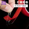 Cinta de Doble Cara para Uñas Transparente Tira Larga para Exhibición Pegatina Adhesiva que No Deja Marca Impermeable Resistente al Desgaste Tira de Uñas de Arte Fábrica