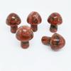 Pedra Natural Transfronteiriça 2cm Ornamentos de Cogumelo Mini Cogumelo Pequeno Ágata Artesanato Micro Paisagem Decorações de Cristal