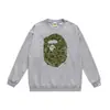 Sudadera Unisex Casual Holgada con Cuello Redondo y Estampado de Marca Nueva Tendencia para Otoño e Invierno para Adolescentes, Versátil