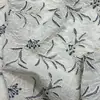 Nuevo Hilo de Algodón Cuerda Bordar Palmera Brisa Marina Moda Verano Vacaciones Mujer Tirantes Falda Larga Tela Bordada con Hilo de Algodón