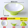 Tazón de melamina A8, tazón de plástico tipo porcelana engrosado anti-caída comercial, tazón para sopa, fideos, wonton, tazón para sopa de res, tazón para fideos, especial para tiendas de fideos