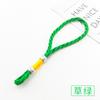 Nuevo Anillo de Plata Cuerda para Colgar Accesorios Joyería Hecha a Mano DIY Materiales Cuerda para Colgar en el Coche Llavero de Cuerda Trenzada Accesorios
