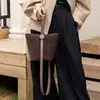 Bolsas de Alta Gama 2025 Nuevo Bolso Cubo de Piel Mate Bolso Cruzado para Mujer Bolso de Mano para Mujer Bolso Versátil de Nicho para Mujer