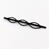 Grampos de Cabelo Pretos Simples Versáteis Maquiagem Penteado Trança Acessórios de Cabelo Femininos Roupa Externa Celebridade da Internet Estilo Coreano Presilhas de Cabelo Invisíveis Infantis