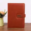 Venta Directa de Fábrica Cuaderno de Negocios A5 con Cierre de Piel Sintética, Logo Personalizable, Adecuado para Regalos Escolares y de Empresa, Al por Mayor