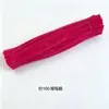 Hastes de chenille retorcidas do fabricante, materiais coloridos para buquês feitos à mão, matérias-primas densas para DIY para exercitar habilidades manuais