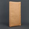 Bolsa Compuesta de Plástico y Papel en Blanco Personalizada 25 kg Universal Color Natural Bolsa de Empaque para Alimento Gruesa Fondo Cuadrado Bolsa Tejida de Papel Kraft