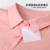 Adesivo de estilo de colarinho POLO camisa branca decote cinta antirrugas estilo natural nítido não deformado adesivo triângulo oculto