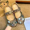 Zapatos de ballet con estampado de lunares estilo Ins, leopardo KT, accesorios para DIY, dijes de zapatos de moda y versátiles, hebillas decorativas para zapatos con agujeros