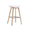 Silla de Entrenamiento Minimalista Nórdica con Marco de Acero Galvanizado en Forma de Lazo, Silla de Plástico Grueso Apilable Multicolor, Directo de Fábrica