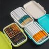 Paja de Trigo Caja Grande para Cigarrillos Caja de Almacenamiento Impermeable Caja para Cigarrillos Gruesos Medianos Caja Protectora Multifuncional Caja para Tabaco Herramientas para Fumar