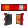 La luz trasera LED para coche es adecuada para la luz trasera LED de Mercedes-Benz, luz trasera LED de tres colores